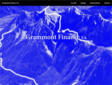 Tablet Screenshot of grammontfinance.com